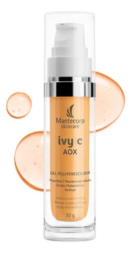 Gel Rejuvenescedor Facial Mantecorp Ivy C Aox 30G