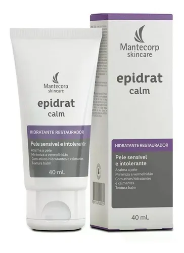 Hidratante Facial Mantecorp Epidrat Calm 40g - Para Pele Sensível