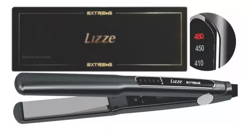 Prancha Lizze Extreme Profissional 480°F - Chapinha Titanium