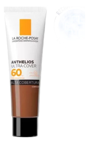 Protetor Solar Facial Anthelios Ultra Cover FPS 60 Cor 3.0 30g | Base Uniformizante