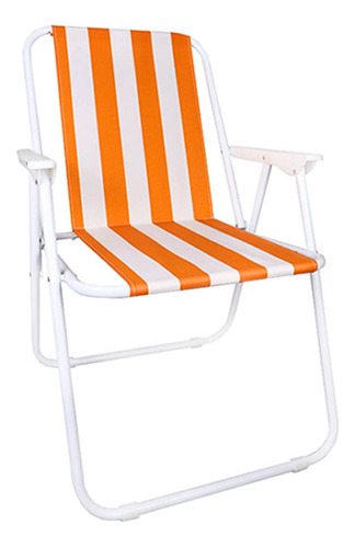 Cadeira de Praia Alta Reclinável Bitlar | Dobrável, Leve e Resistente - Camping e Varanda