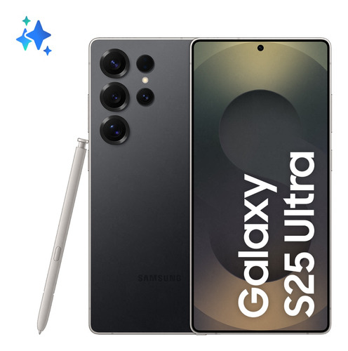 Samsung Galaxy S25 Ultra 5G 512GB - Titânio, 12GB RAM e Câmera Quádrupla