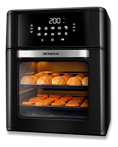 Fritadeira Air Fryer Mondial Oven AFON-12L-BI 12L | Função Forno - 127V