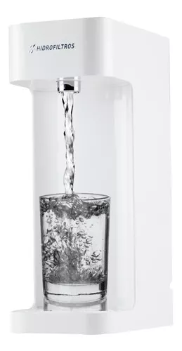 Purificador de Água Hidrofiltros Facile C3 | Carvão Ativado, Compacto e Natural - Branco