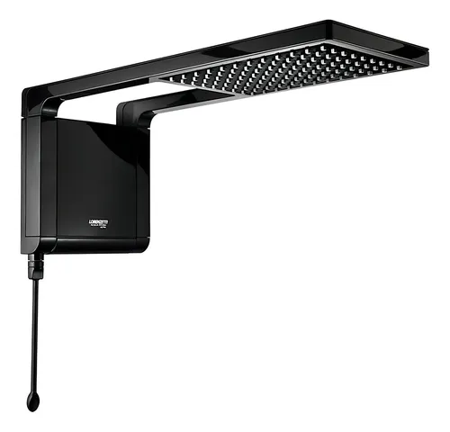 Chuveiro Elétrico Lorenzetti Acqua Ultra Storm 6800W | 4 Temperaturas, Preto-Cromado - 220V