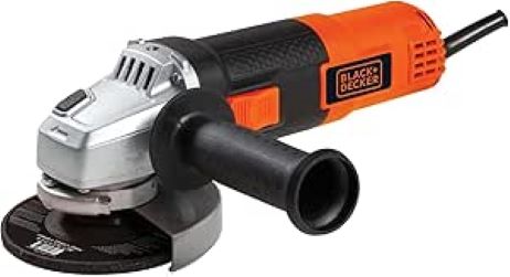 Esmerilhadeira Angular Black+Decker G720 820W | Disco 4.1/2", 11.000 RPM e Trava de Eixo - 220V