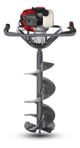 Perfurador de Solo a Gasolina Branco BPS52 52cc | Broca 200mm