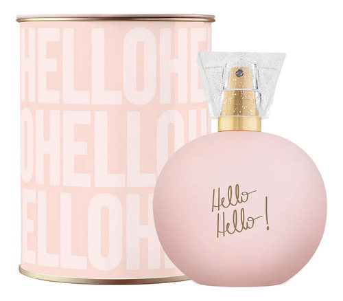 Deo Colônia Hello Hello Nah Cardoso Ciclo 100ml | Baunilha, Avelã e Chocolate com Alta Fixação
