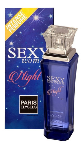 Perfume Feminino Sexy Woman Night Paris Elysees EDT 100ml | Oriental Amadeirado