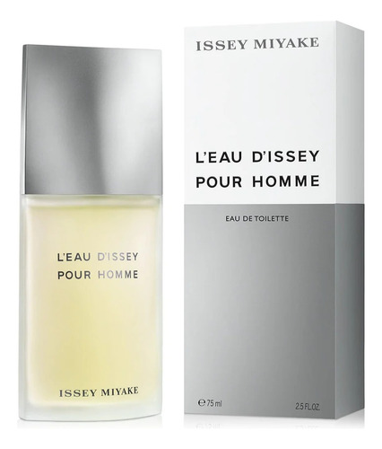 Perfume Issey Miyake L'Eau d'Issey Pour Homme EDT 75ml - Cítrico Amadeirado | Frescor Aquático