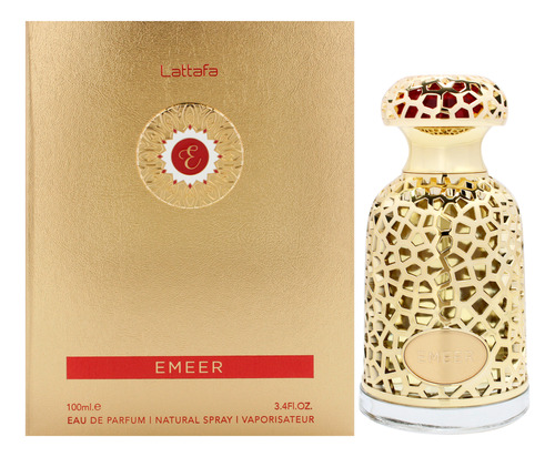Perfume Lattafa Emeer Eau de Parfum 100ml - Oriental Unissex | Fixação 9h